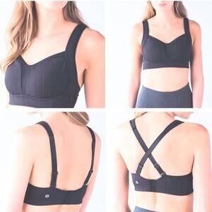 Lululemon Athletica Ta Ta Tamer III Supportive Convertible Sports Bra Women's 2